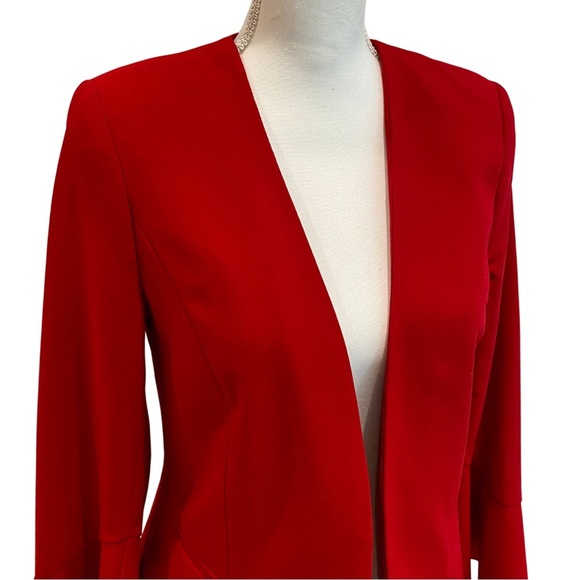 Worthington Red Blazer flare open - Picture 8 of 13